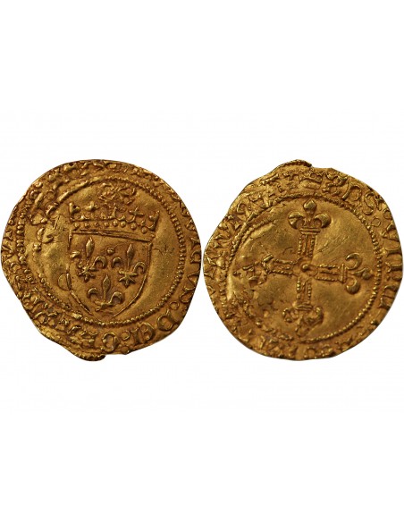 Louis XII 01-févr ecu d'or Or 1498-1514 B Rouen