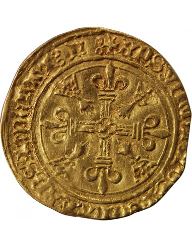 Charles VIII 01-févr ecu d'or Or 1492-1498 T Nantes
