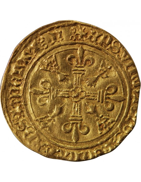 Charles VIII 01-févr ecu d'or Or 1492-1498 T Nantes