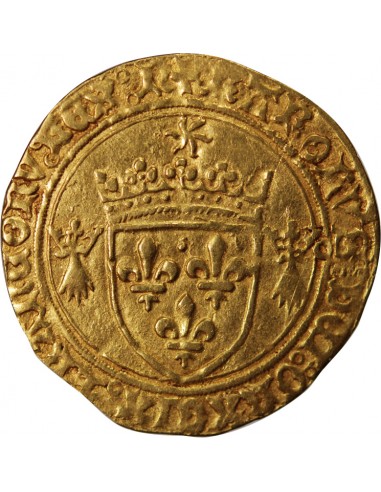 Charles VIII 01-févr ecu d'or Or 1492-1498 T Nantes