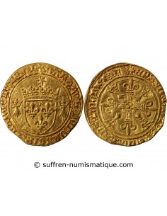 Charles VIII 01-févr ecu d'or Or 1492-1498 T Nantes