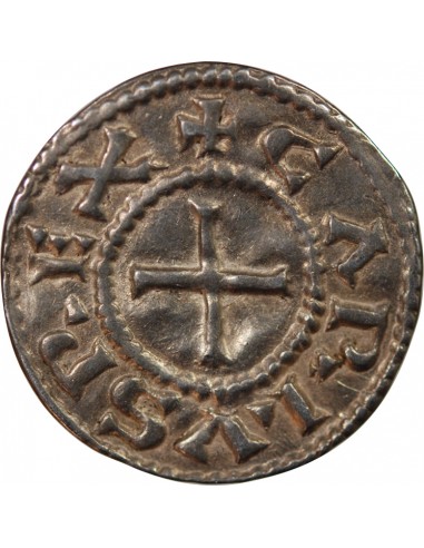 Charles II Denier Argent 840-855 Le Mans