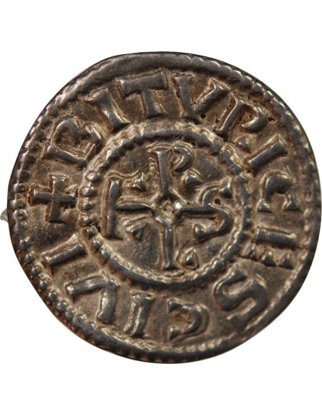 Charles II 1 denier Argent 840-855 Le Mans