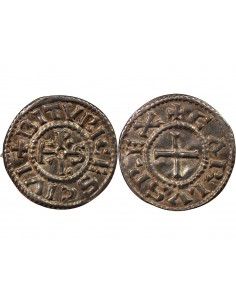 Charles II Denier Argent 840-855 Le Mans 2