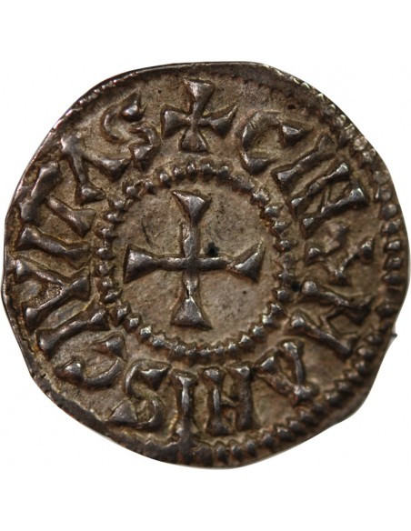 Charles II 1 denier Argent 964-875 Le Mans