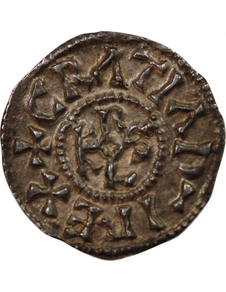 Charles II 1 denier Argent 964-875 Le Mans