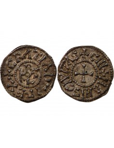 Charles II Denier Argent 964-875 Le Mans 2