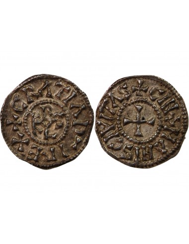 Charles II 1 denier Argent 964-875 Le Mans