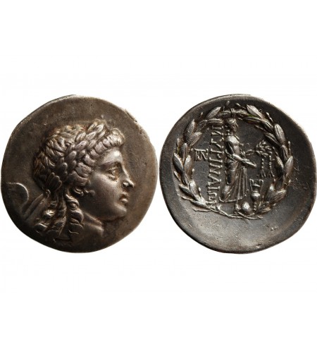 EOLIDE, MYRHINA - TETRADRACHME ARGENT