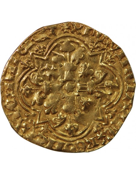 Charles VII 1 agnel d'or Or 1427-1462 N Montpellier
