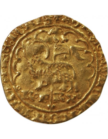 Charles VII 1 agnel d'or Or 1427-1462 N Montpellier