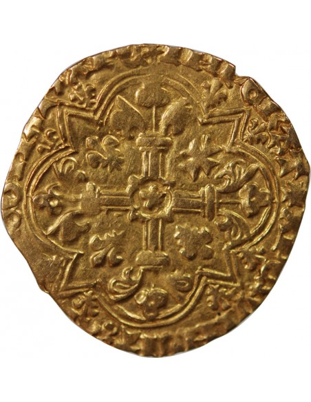 Charles VII 1 agnel d'or Or 1427-1462 N Montpellier