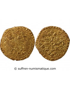 Charles VII 1 agnel d'or Or 1427-1462 N Montpellier