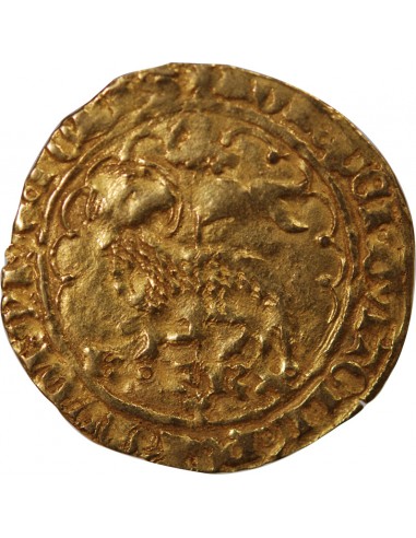 Charles VII 1 agnel d'or Or 1427-1462 N Montpellier