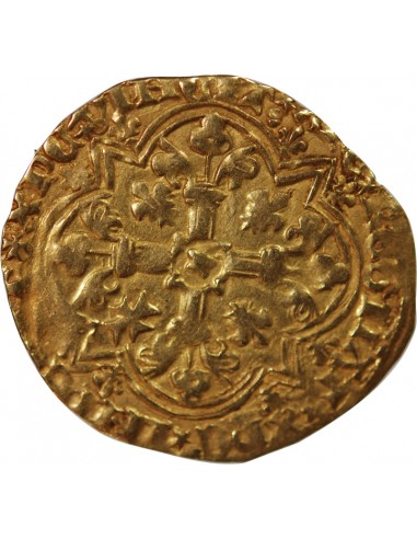 Charles VII 1 agnel d'or Or 1427-1462 N Montpellier