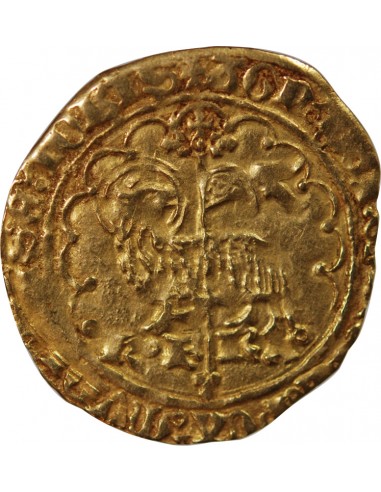 Charles VII 1 agnel d'or Or 1427-1462 N Montpellier