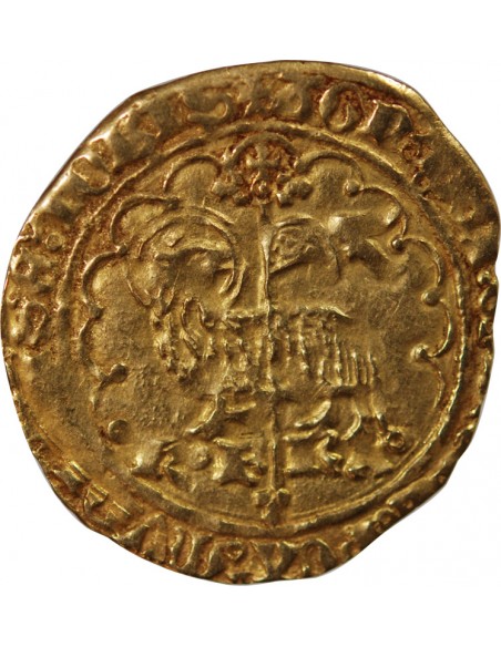Charles VII 1 agnel d'or Or 1427-1462 N Montpellier
