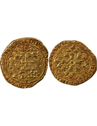 Charles VII 1 agnel d'or Or 1427-1462 N Montpellier