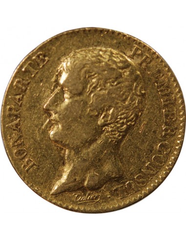 Napoléon Ier, Empereur de France, Roi d'Italie 20 Francs Or AN XI A Paris
