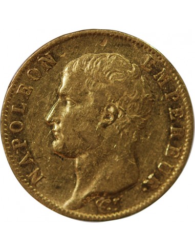 Napoléon Ier, Empereur de France, Roi d'Italie 20 Francs Or 1806 A Paris