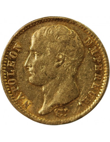 NAPOLEON Ier﻿ - 20 FRANCS OR﻿, BALANCIER GENGEMBRE - 1807 A PARIS