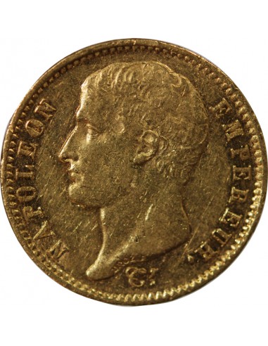 Napoléon Ier, Empereur de France, Roi d'Italie 20 Francs Or 1807 A Paris