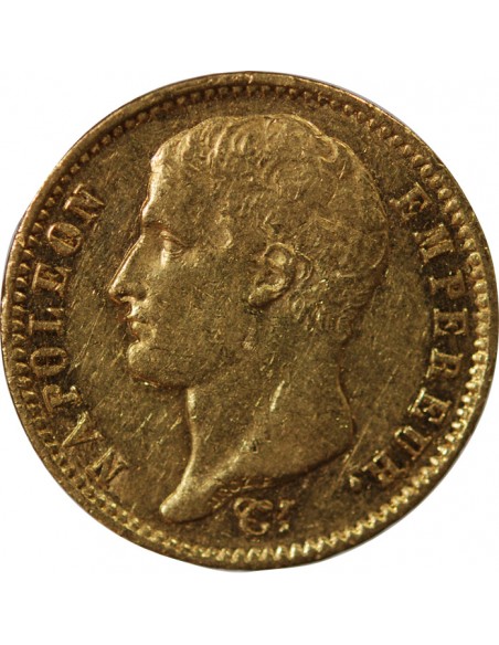 Napoléon Ier, Empereur de France, Roi d'Italie 20 Francs Or 1807 A Paris