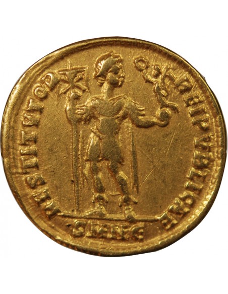 VALENTINIEN I - SOLIDUS OR 364 NICOMEDIE