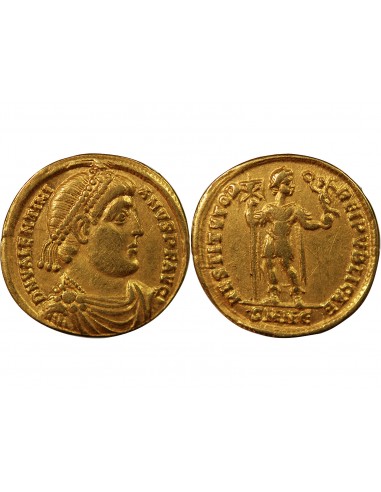 VALENTINIEN I - SOLIDUS OR 364 NICOMEDIE