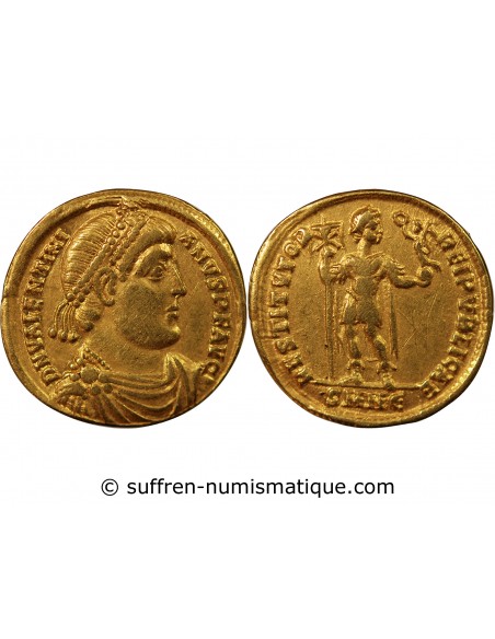 VALENTINIEN I - SOLIDUS OR 364 NICOMEDIE