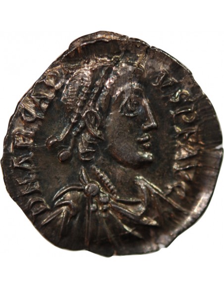 Rome Empire Arcadius 1 silique Argent 393-394 Trèves