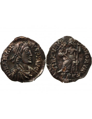 Rome Empire Arcadius 1 silique Argent 393-394 Trèves