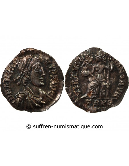 Rome Empire Arcadius 1 silique Argent 393-394 Trèves