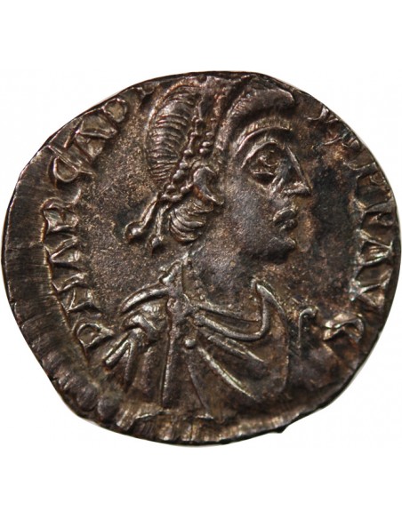 Rome Empire Arcadius 1 silique Argent 393-394 Trèves