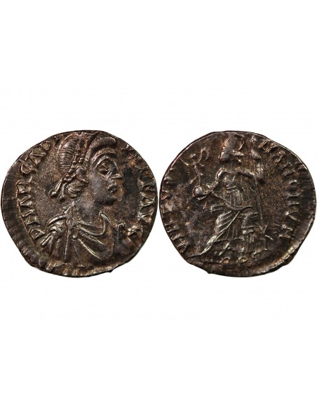 Rome Empire Arcadius 1 silique Argent 393-394 Trèves
