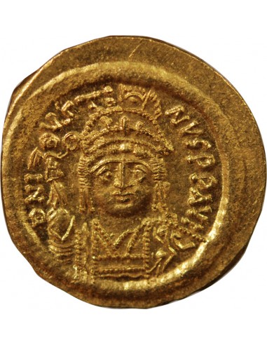 JUSTIN II - SOLIDUS OR CONSTANTINOPLE﻿ 567 / 578