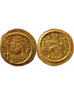 JUSTIN II - SOLIDUS OR CONSTANTINOPLE﻿ 567 / 578 2