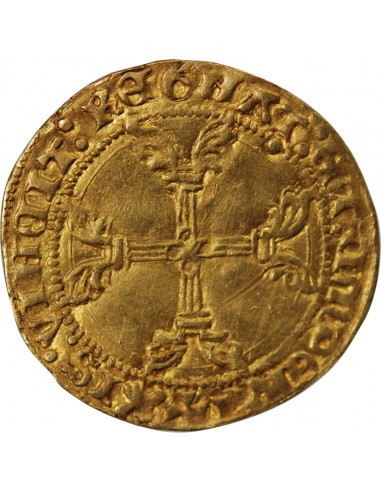 Charles VII 01-févr ecu Or 1438-1445 A Paris