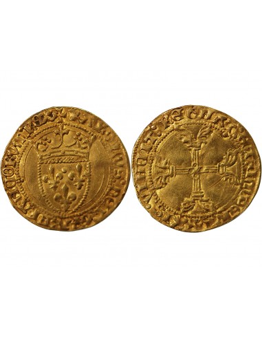 Charles VII 01-févr ecu Or 1438-1445 A Paris