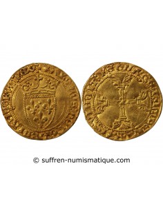 Charles VII 01-févr ecu Or 1438-1445 A Paris