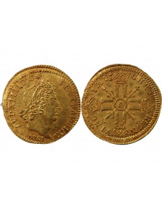 Louis XIV 1/2 louis d'or Or 1701 A Paris 2