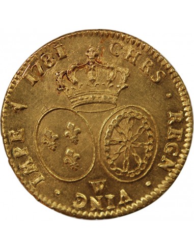 Louis XVI 2 louis d'or Or 1786 W Lille