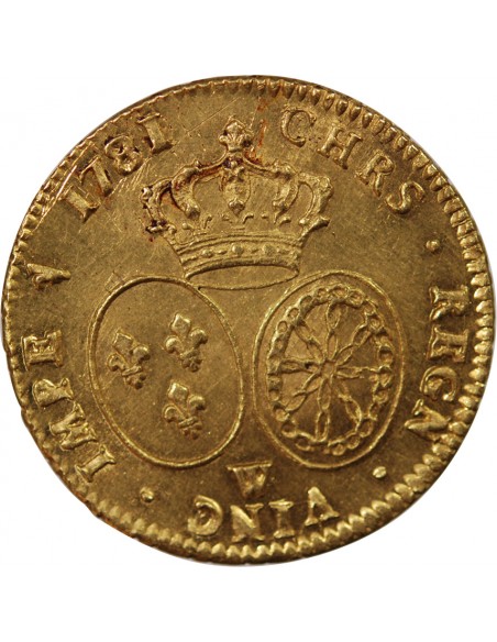 Louis XVI 2 louis d'or Or 1786 W Lille