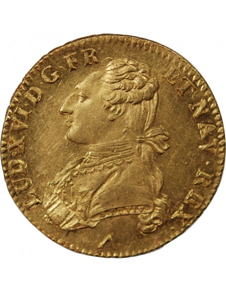Louis XVI 2 louis d'or Or 1786 W Lille