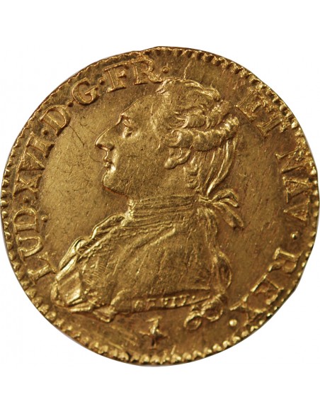 LOUIS XVI - LOUIS D'OR AU BUSTE HABILLE 1782 A PARIS