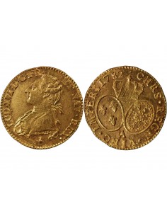 LOUIS XVI - LOUIS D'OR AU BUSTE HABILLE 1782 A PARIS 2
