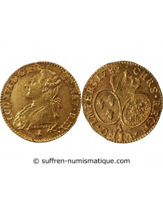 LOUIS XVI - LOUIS D'OR AU BUSTE HABILLE 1782 A PARIS
