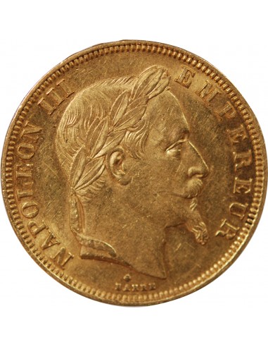 NAPOLEON III ﻿- 50 FRANCS OR 1852 BB STRASBOURG