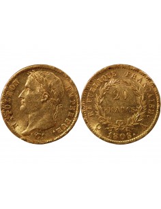 NAPOLEON Ier - 20 FRANCS OR 1808 A PARIS "Type République"﻿﻿ 2