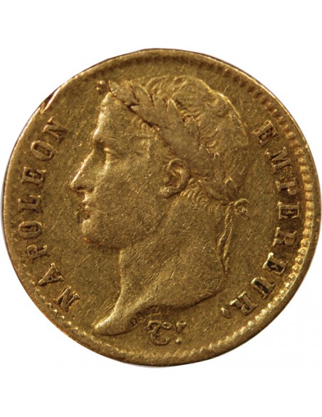 Napoléon Ier, Empereur de France, Roi d'Italie 20 Francs Or 1808 M Toulouse
